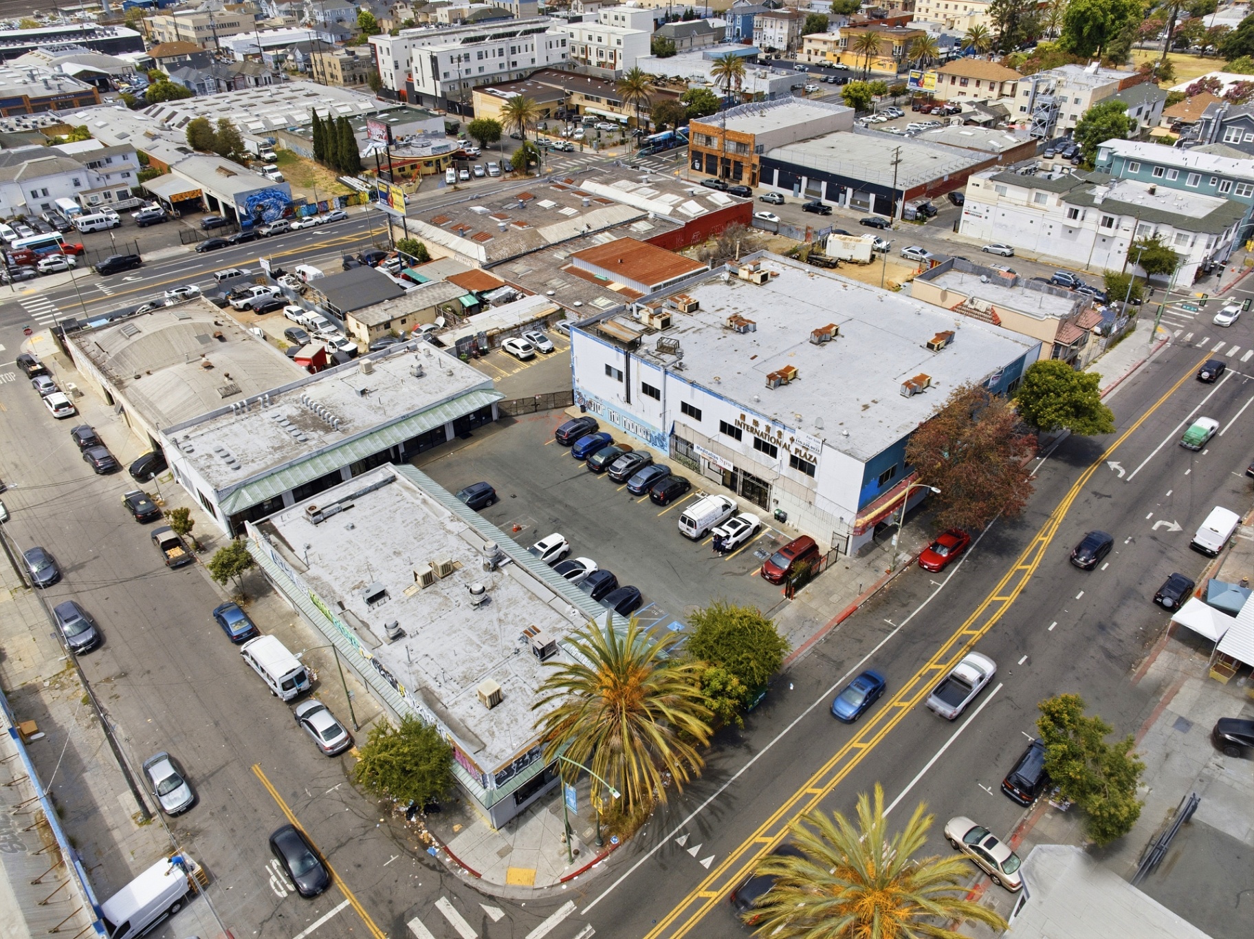 Hard corner — 9th Avenue intersection